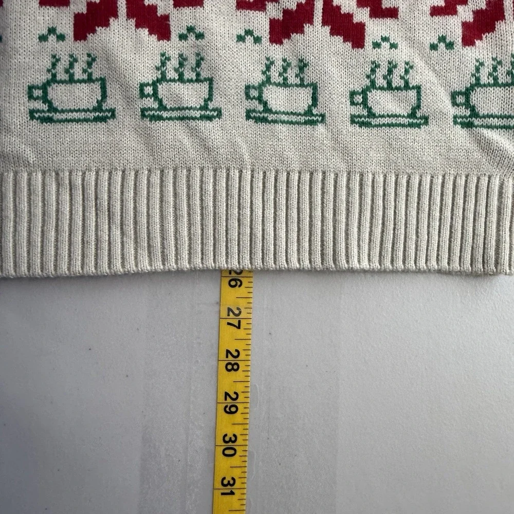 Friends Christmas Sweater ADULT LARGE Pullover Crew‎ Neck Holiday Y2K TV Series